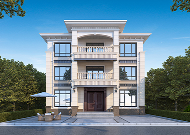 新中式风格三层别墅全套图纸